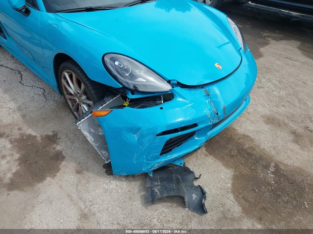 Продаж на аукціоні авто 2018 Porsche 718 Boxster S, vin: WP0CB2A87JS228364, номер лоту: 45886852