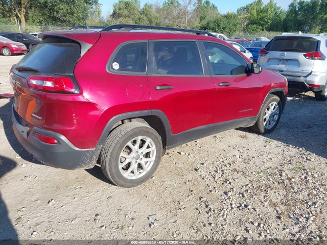 Aukcja sprzedaży 2016 Jeep Cherokee Sport, vin: 1C4PJLAB9GW159622, numer aukcji: 45886859