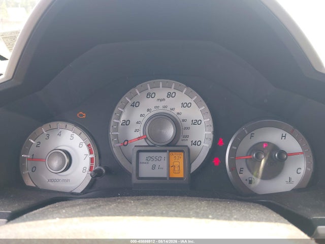45886912 :رقم المزاد ، 5FNYF4H66CB006554 vin ، 2012 Honda Pilot Ex-l مزاد بيع