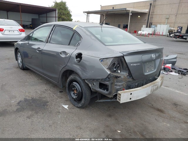 Продаж на аукціоні авто 2012 Honda Civic Hybrid, vin: JHMFB4F26CS004775, номер лоту: 45886928