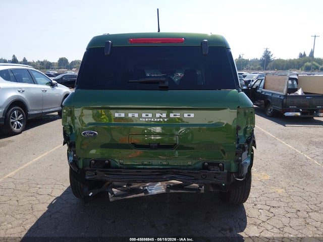 2023 Ford Bronco Sport Big Bend მანქანა იყიდება აუქციონზე, vin: 3FMCR9B69PRE16918, აუქციონის ნომერი: 45886945