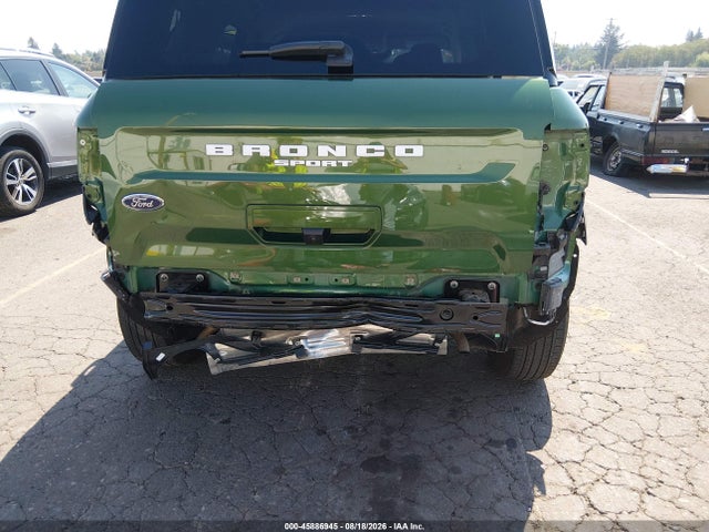 2023 Ford Bronco Sport Big Bend მანქანა იყიდება აუქციონზე, vin: 3FMCR9B69PRE16918, აუქციონის ნომერი: 45886945