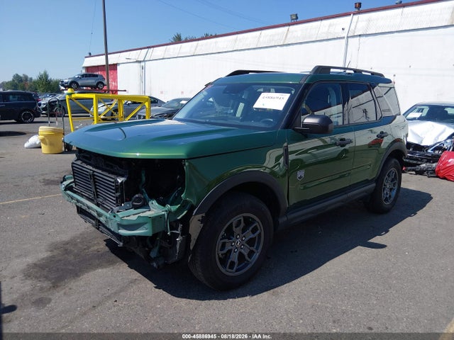 2023 Ford Bronco Sport Big Bend მანქანა იყიდება აუქციონზე, vin: 3FMCR9B69PRE16918, აუქციონის ნომერი: 45886945