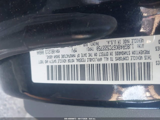 Продажа на аукционе авто 2007 Jeep Grand Cherokee Laredo, vin: 1J8GR48K67C522750, номер лота: 45886972