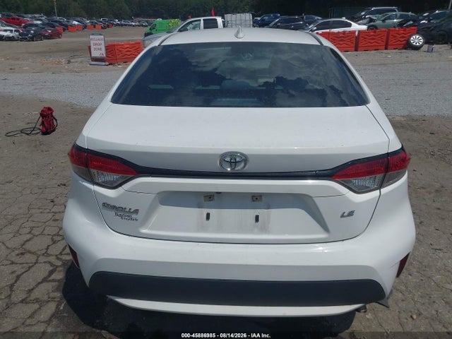 2022 Toyota Corolla Le მანქანა იყიდება აუქციონზე, vin: 5YFEPMAE2NP337706, აუქციონის ნომერი: 45886985