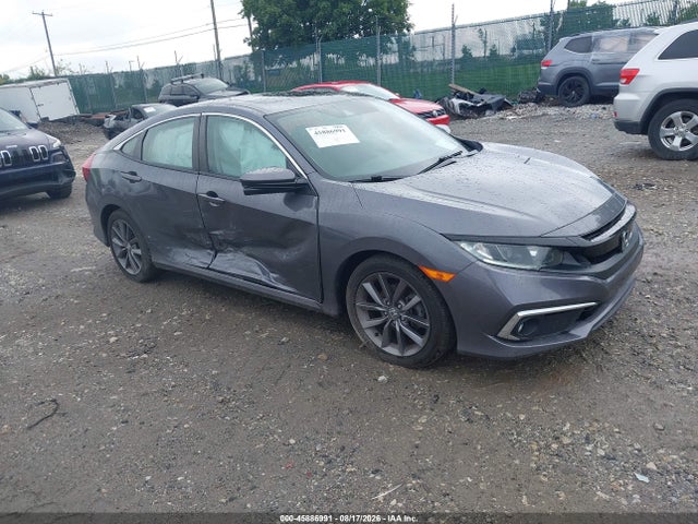 45886991 :رقم المزاد ، 2HGFC1F7XKH651244 vin ، 2019 Honda Civic Ex-l مزاد بيع