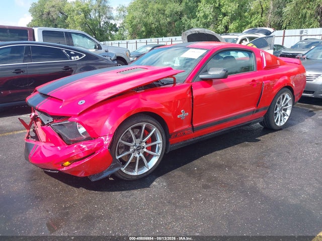 2007 Ford Shelby Gt500 მანქანა იყიდება აუქციონზე, vin: 1ZVHT88S175260366, აუქციონის ნომერი: 45886994