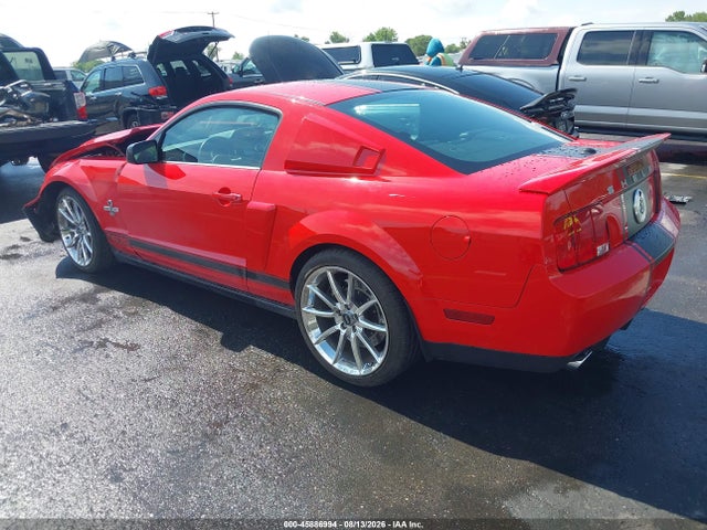2007 Ford Shelby Gt500 მანქანა იყიდება აუქციონზე, vin: 1ZVHT88S175260366, აუქციონის ნომერი: 45886994