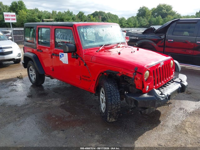 Продаж на аукціоні авто 2015 Jeep Wrangler Unlimited Sport Rhd, vin: 1C4BJWKG0FL652031, номер лоту: 45887014