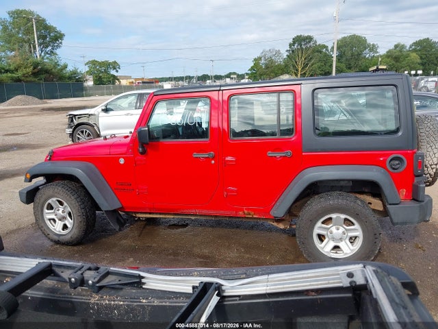 Продаж на аукціоні авто 2015 Jeep Wrangler Unlimited Sport Rhd, vin: 1C4BJWKG0FL652031, номер лоту: 45887014