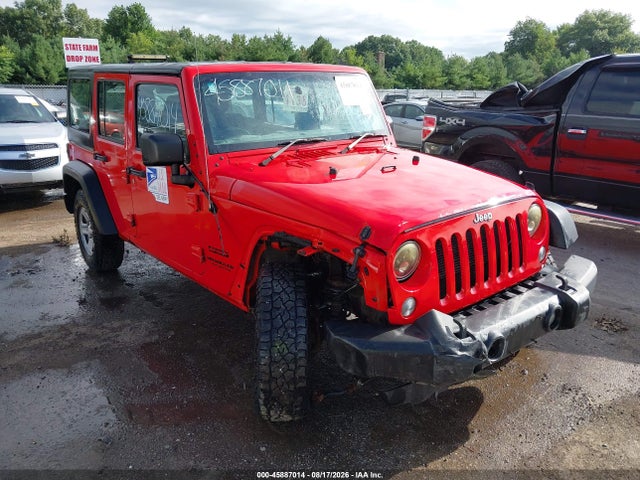 Продаж на аукціоні авто 2015 Jeep Wrangler Unlimited Sport Rhd, vin: 1C4BJWKG0FL652031, номер лоту: 45887014