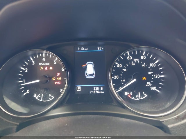 2018 Nissan Rogue Sv მანქანა იყიდება აუქციონზე, vin: 5N1AT2MV6JC827106, აუქციონის ნომერი: 45887045