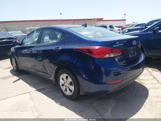 Aukcja sprzedaży 2016 Hyundai Elantra Se, vin: 5NPDH4AEXGH774622, numer aukcji: 45887063
