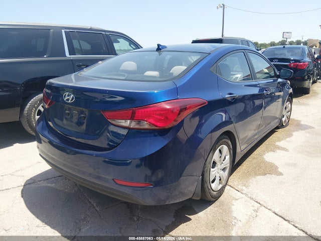 Aukcja sprzedaży 2016 Hyundai Elantra Se, vin: 5NPDH4AEXGH774622, numer aukcji: 45887063