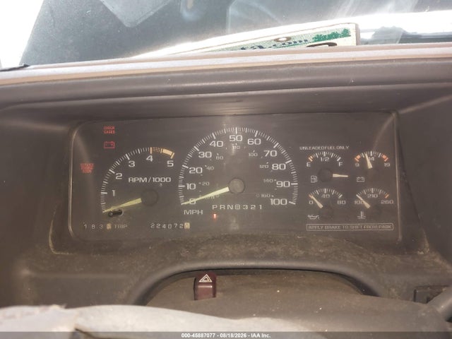 45887077 :رقم المزاد ، 1GNFK16K7SJ377934 vin ، 1995 Chevrolet Suburban K1500 مزاد بيع