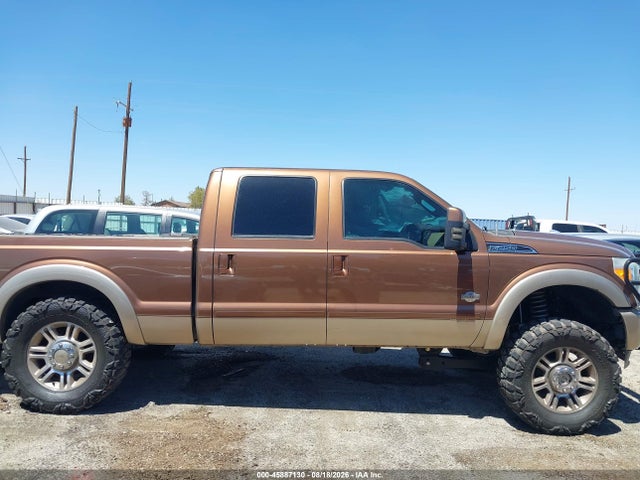 45887130 :رقم المزاد ، 1FT7W2BT4BEA06146 vin ، 2011 Ford F-250 King Ranch مزاد بيع