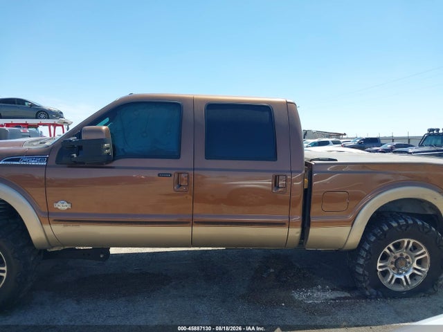 45887130 :رقم المزاد ، 1FT7W2BT4BEA06146 vin ، 2011 Ford F-250 King Ranch مزاد بيع
