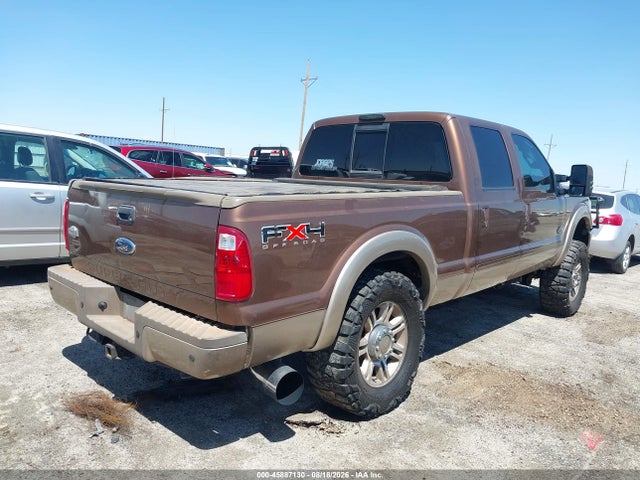 45887130 :رقم المزاد ، 1FT7W2BT4BEA06146 vin ، 2011 Ford F-250 King Ranch مزاد بيع