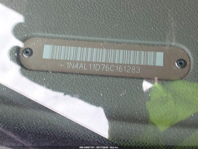 Продаж на аукціоні авто 2006 Nissan Altima 2.5 S, vin: 1N4AL11D76C161283, номер лоту: 45887191