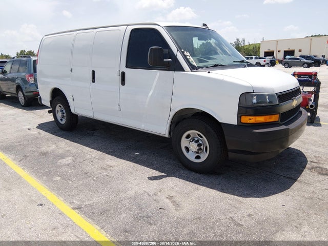 Продажа на аукционе авто 2021 Chevrolet Express Cargo Rwd 2500 Regular Wheelbase Wt, vin: 1GCWGAFP9M1145697, номер лота: 45887206