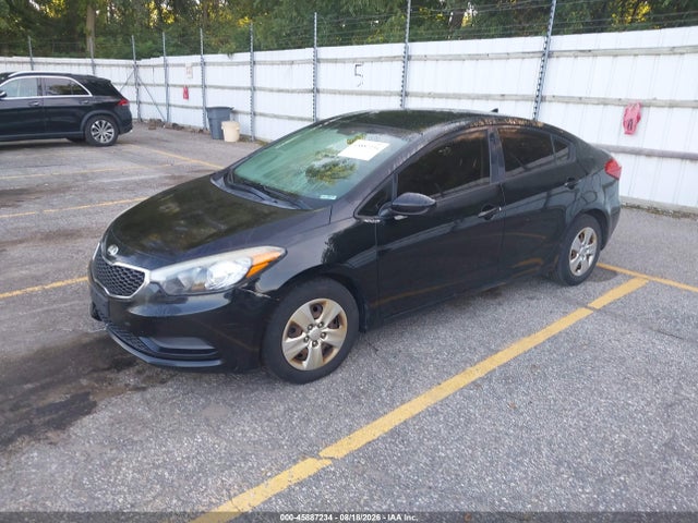 45887234 :رقم المزاد ، KNAFK4A66G5567497 vin ، 2016 Kia Forte Lx مزاد بيع