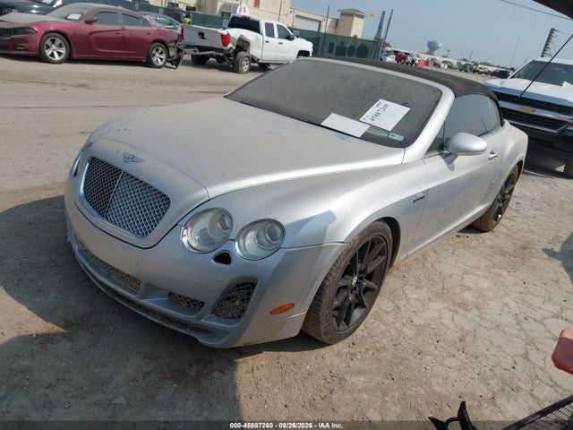 2009 Bentley Continental Gtc მანქანა იყიდება აუქციონზე, vin: SCBDR33W09C060366, აუქციონის ნომერი: 45887260