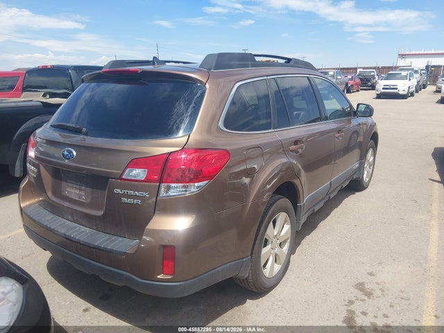 Aukcja sprzedaży 2011 Subaru Outback 3.6r Limited, vin: 4S4BRDJC2B2362476, numer aukcji: 45887295