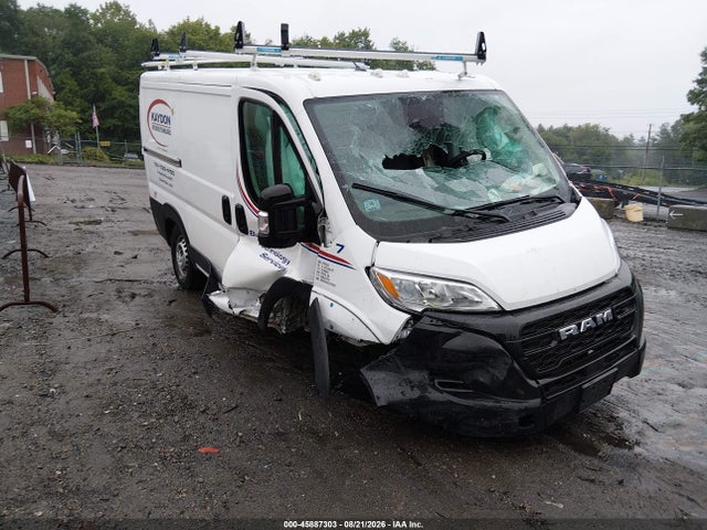 45887303 :رقم المزاد ، 3C6LRVNG2SE542143 vin ، 2025 Ram Promaster 1500 Tradesman Low Roof 118 Wb W/pass Seat مزاد بيع