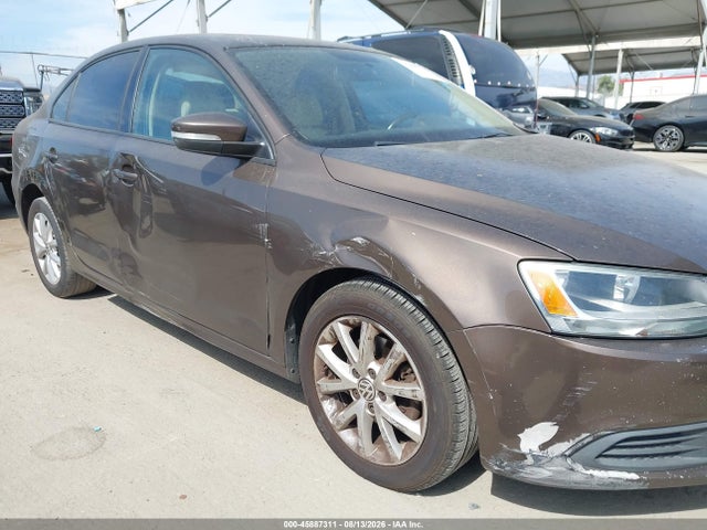 2011 Volkswagen Jetta 2.5l Se მანქანა იყიდება აუქციონზე, vin: 3VWDZ7AJ2BM384285, აუქციონის ნომერი: 45887311