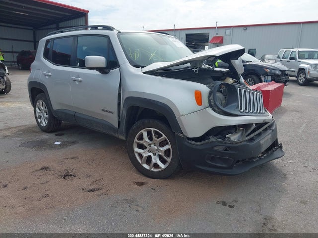 Продаж на аукціоні авто 2016 Jeep Renegade Latitude, vin: ZACCJBBT7GPD70556, номер лоту: 45887324
