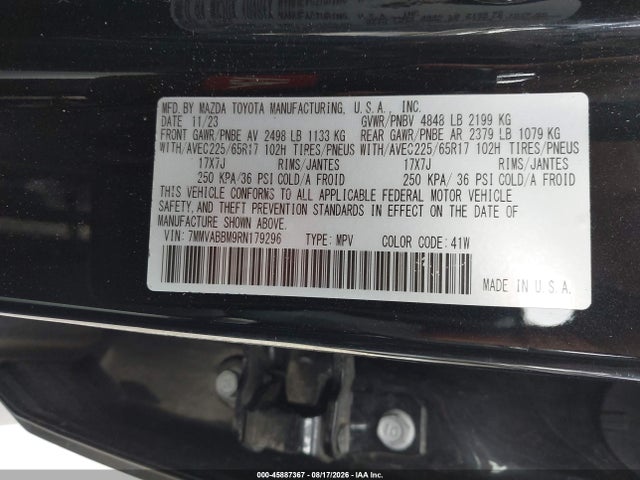 7MMVABBM9RN179296 Mazda Cx-50 2.5 S Preferred
