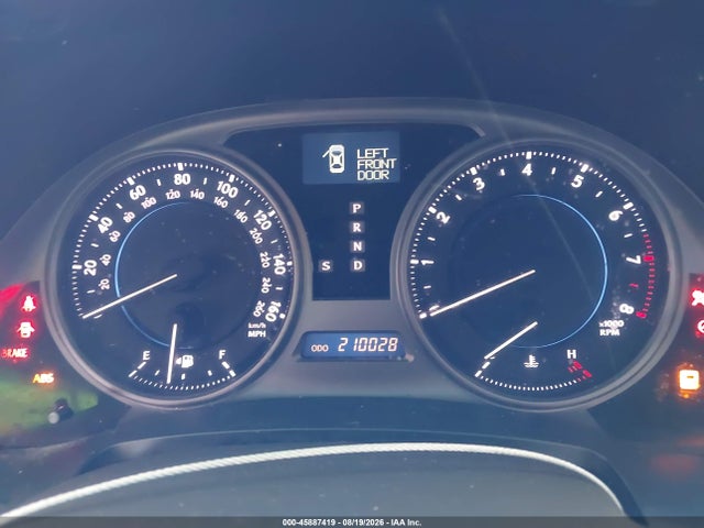 Aukcja sprzedaży 2010 Lexus Is 250, vin: JTHBF5C25A5124060, numer aukcji: 45887419