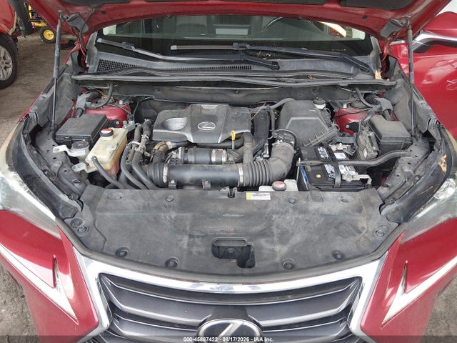 45887422 :رقم المزاد ، JTJYARBZ0F2019805 vin ، 2015 Lexus Nx 200t مزاد بيع