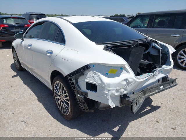 45887435 :رقم المزاد ، W1K5J4HB7SN519932 vin ، 2025 Mercedes-benz Cla 250 Coupe 4matic مزاد بيع