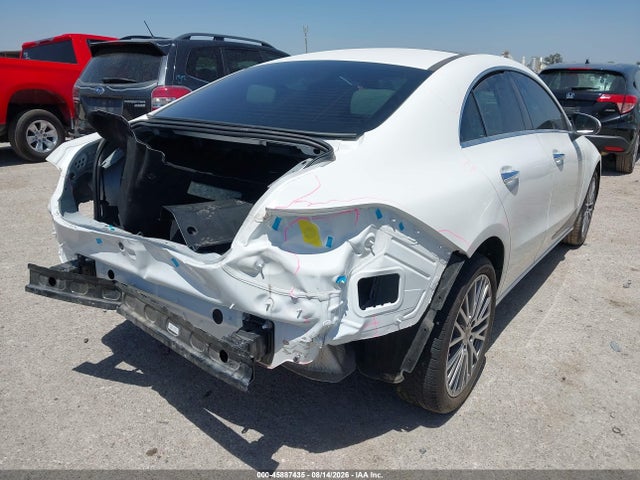 45887435 :رقم المزاد ، W1K5J4HB7SN519932 vin ، 2025 Mercedes-benz Cla 250 Coupe 4matic مزاد بيع