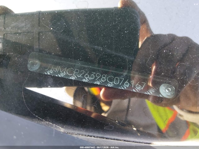 45887442 :رقم المزاد ، JHMCP26398C076167 vin ، 2008 Honda Accord 2.4 Lx مزاد بيع
