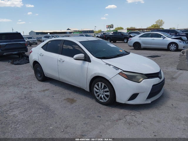 Aukcja sprzedaży 2014 Toyota Corolla Le, vin: 5YFBURHE6EP010806, numer aukcji: 45887495