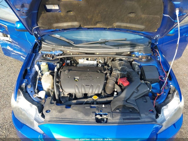 45887544 :رقم المزاد ، JA32X8HW1AU020147 vin ، 2010 Mitsubishi Lancer Sportback Gts مزاد بيع
