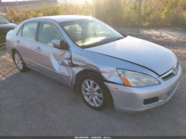 2007 Honda Accord 3.0 Ex მანქანა იყიდება აუქციონზე, vin: 1HGCM66507A009455, აუქციონის ნომერი: 45887566