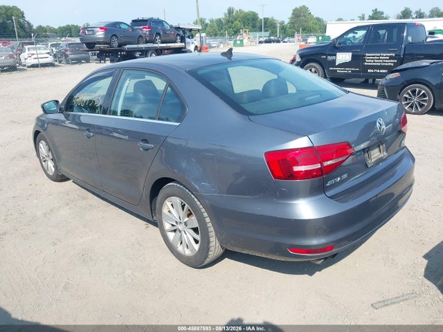 45887593 :رقم المزاد ، 3VWD17AJ1FM230552 vin ، 2015 Volkswagen Jetta 1.8t Se مزاد بيع