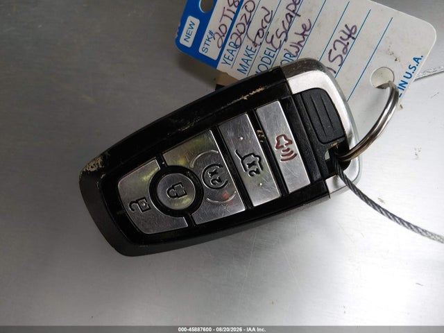 Продажа на аукционе авто 2020 Ford Escape Sel, vin: 1FMCU9H60LUA95246, номер лота: 45887600