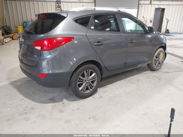 2014 Hyundai Tucson Se მანქანა იყიდება აუქციონზე, vin: KM8JUCAG8EU942699, აუქციონის ნომერი: 45887602