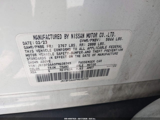 Nissan Ariya Venture+ 2023 JN1BF0AA0PM408745 Image 9