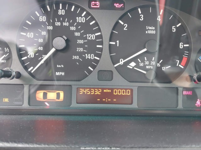 Продажа на аукционе авто 2003 Bmw 325i, vin: WBAEV33463KL61259, номер лота: 45887624