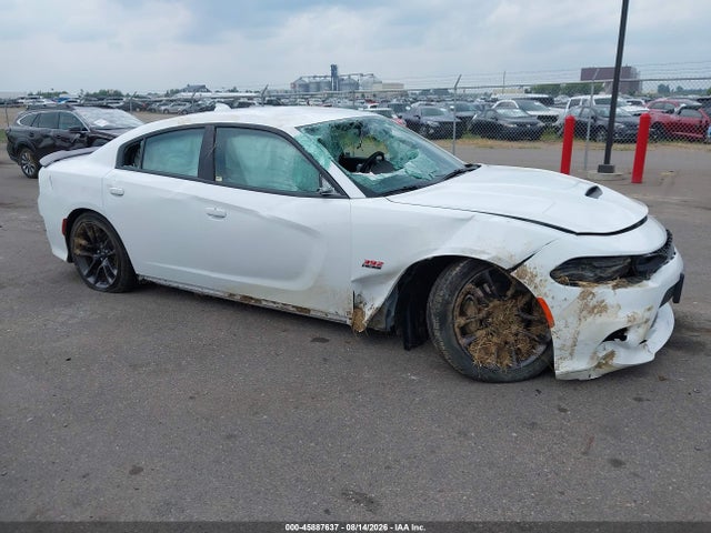 2020 Dodge Charger Scat Pack Rwd მანქანა იყიდება აუქციონზე, vin: 2C3CDXGJ3LH107203, აუქციონის ნომერი: 45887637