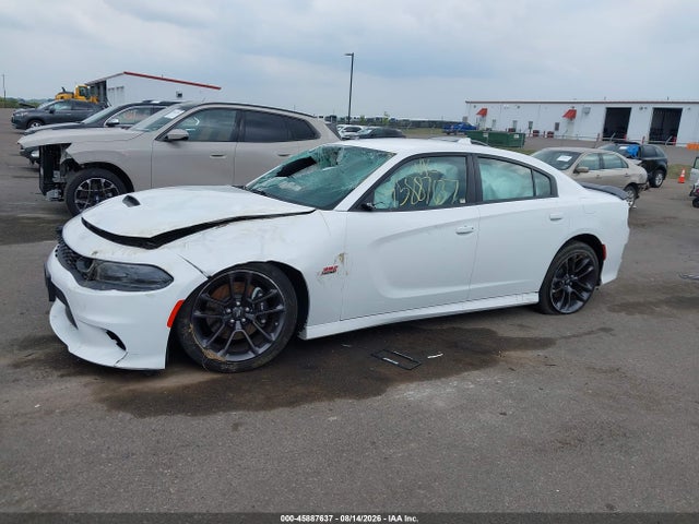 2020 Dodge Charger Scat Pack Rwd მანქანა იყიდება აუქციონზე, vin: 2C3CDXGJ3LH107203, აუქციონის ნომერი: 45887637