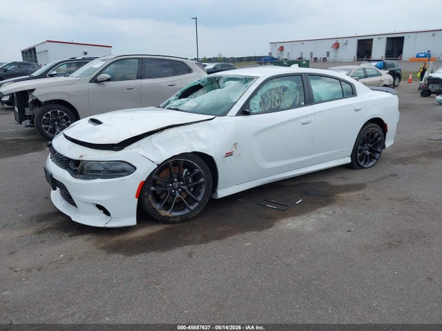 2020 Dodge Charger Scat Pack Rwd მანქანა იყიდება აუქციონზე, vin: 2C3CDXGJ3LH107203, აუქციონის ნომერი: 45887637