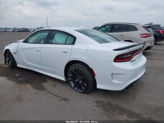 2020 Dodge Charger Scat Pack Rwd მანქანა იყიდება აუქციონზე, vin: 2C3CDXGJ3LH107203, აუქციონის ნომერი: 45887637
