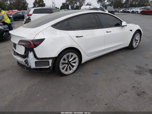 Tesla Model 3 Rear-wheel Drive 2022 5YJ3E1EA6NF295717 Image 4