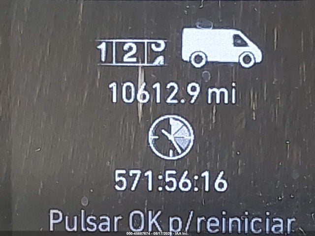Aukcja sprzedaży 2025 Ram Promaster 2500 Tradesman High Roof 159 Wb W/pass Seat, vin: 3C6LRVDG8SE507429, numer aukcji: 45887674
